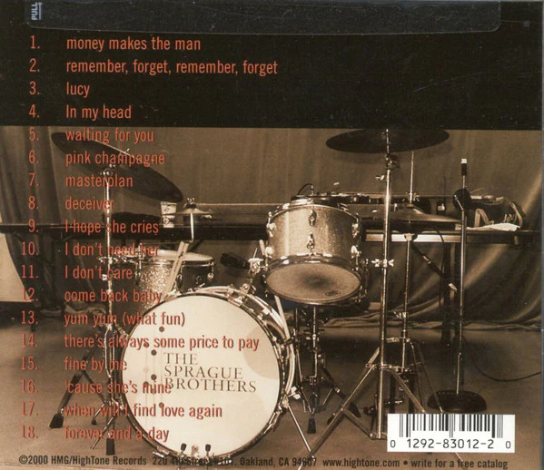 The Sprague Brothers - Forever And A Day   (CD) - Image 3