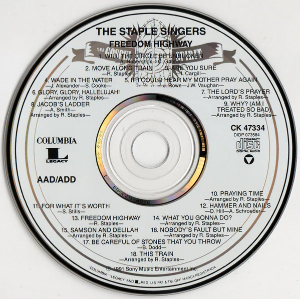 The Staple Singers - Freedom Highway (CD) - Image 3