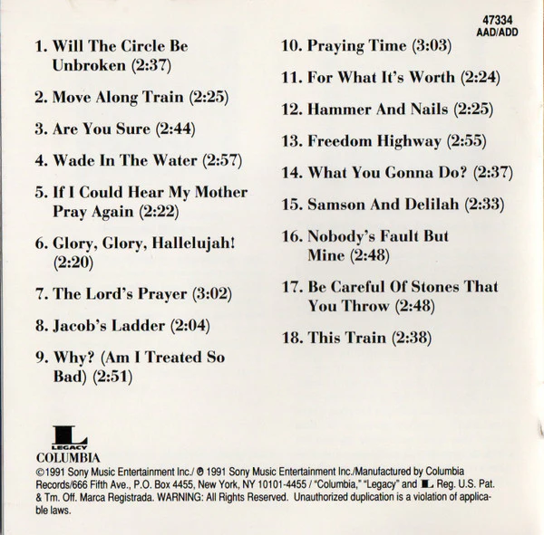 The Staple Singers - Freedom Highway (CD) - Image 4
