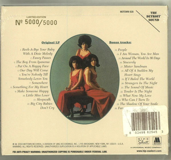 The Supremes - There's A Place For Us  (CD) - Image 3