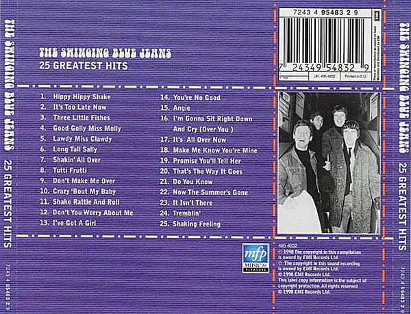The Swinging Blue Jeans - 25 Greatest Hits (CD) - Image 2