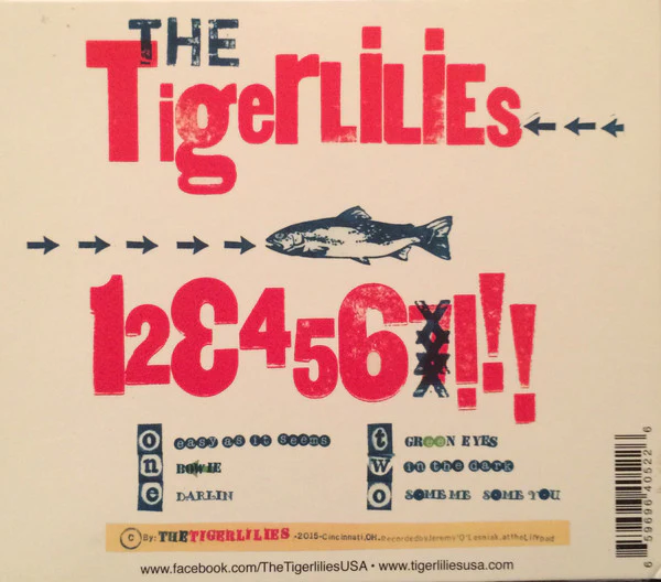 The Tigerlilies - 123456!!! (CD) - Image 2
