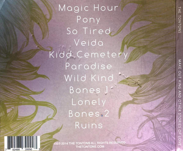 The Tontons - Make Out King And Other Stories Of Love (CD) - Image 2