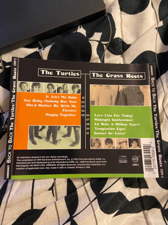 The Turtles, The Grass Roots - Back To Back (CD) - Image 3