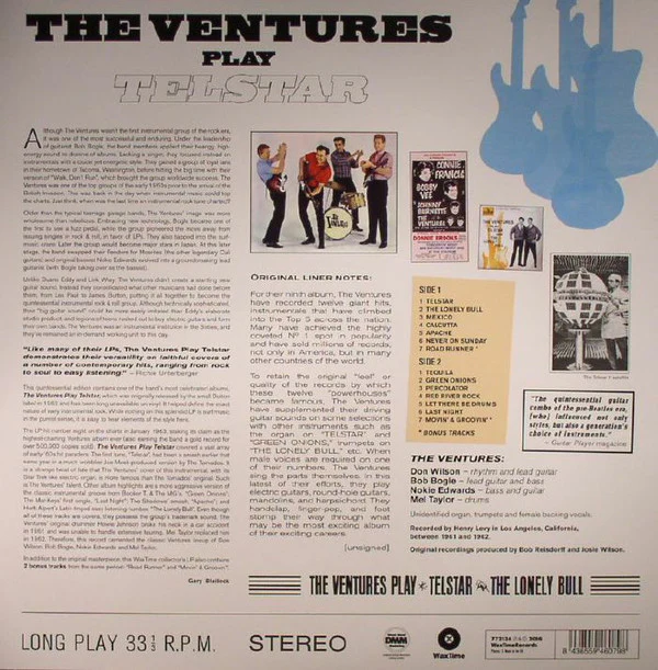 The Ventures - The Ventures Play Telstar • The Lonely Bull And Others (Vinyl) - Image 3
