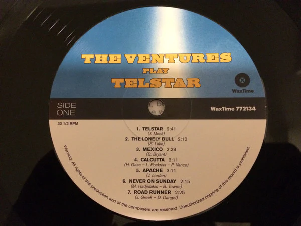 The Ventures - The Ventures Play Telstar • The Lonely Bull And Others (Vinyl) - Image 4