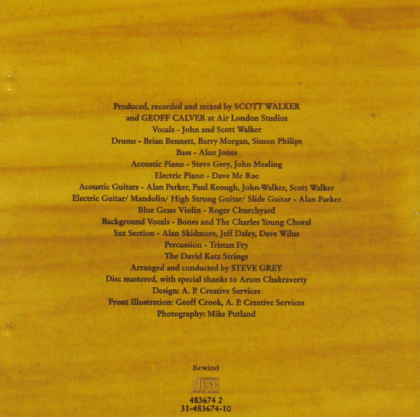 The Walker Brothers - Lines (CD) - Image 2