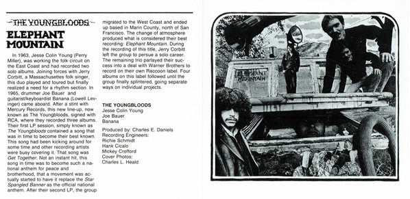 The Youngbloods - Elephant Mountain (CD) - Image 4