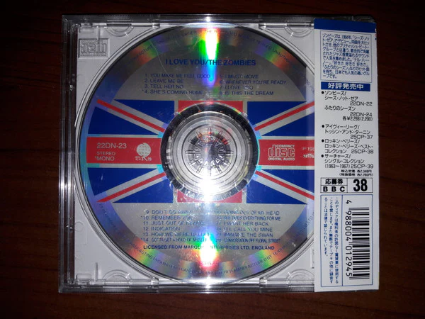 The Zombies - I Love You (CD) - Image 2