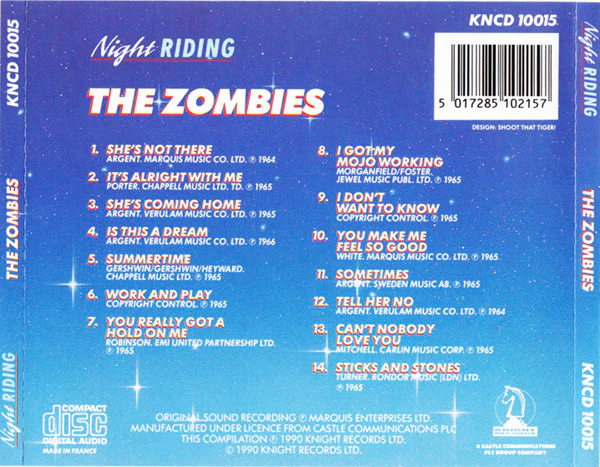 The Zombies - Night Riding (CD) - Image 3