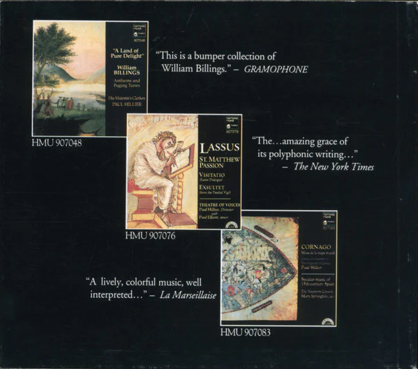 Theatre Of Voices, Paul Hillier - Carols From The Old & New Worlds (CD) - Image 3