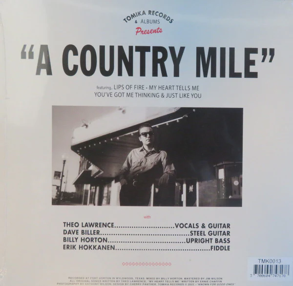 Theo Lawrence - A Country Mile (Vinyl) - Image 2