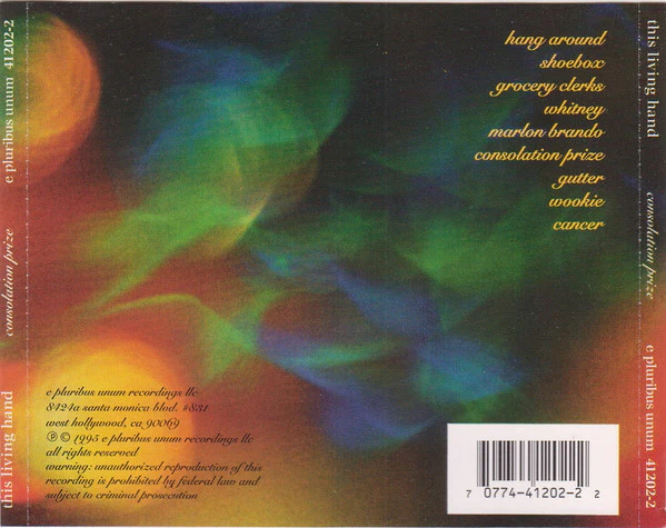 This Living Hand - Consolation Prize (CD) - Image 2