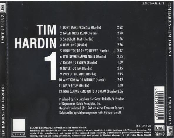 Tim Hardin - Tim Hardin 1 (CD) - Image 2
