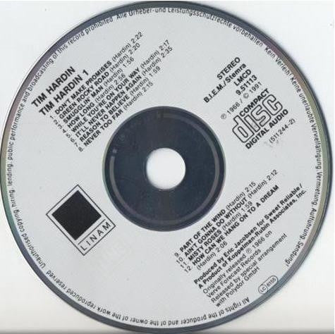 Tim Hardin - Tim Hardin 1 (CD) - Image 4