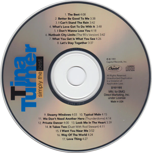 Tina Turner - Simply The Best (CD) - Image 2