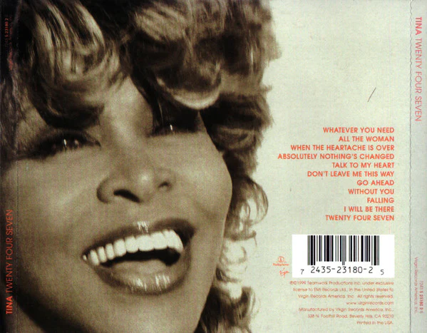 Tina* - Twenty Four Seven (CD) - Image 2