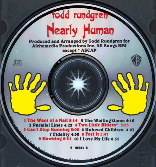 Todd Rundgren - Nearly Human (CD) - Image 3