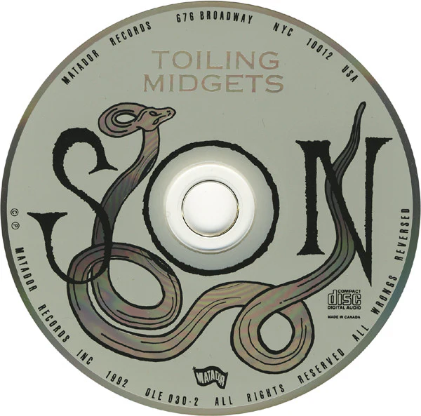 Toiling Midgets - Son (CD) - Image 3