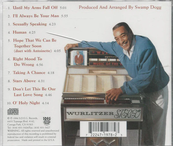 Tommy Hunt - Until My Arms Fall Off (CD) - Image 2