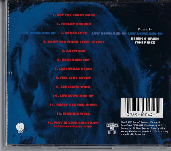 Toni Price  - Low Down And Up (CD) - Image 2
