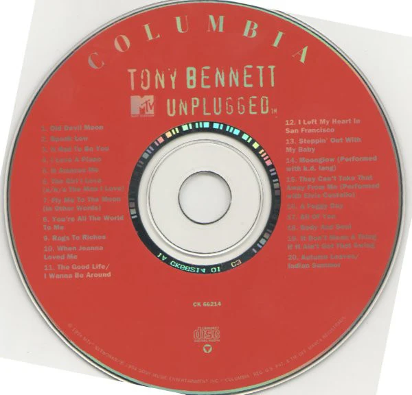 Tony Bennett - MTV Unplugged (CD) - Image 3