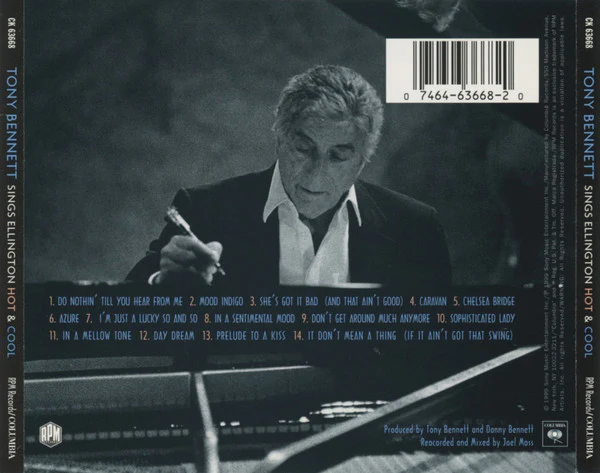 Tony Bennett - Sings Ellington Hot & Cool (CD) - Image 2