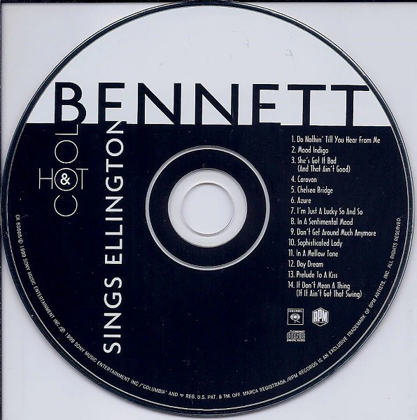 Tony Bennett - Sings Ellington Hot & Cool (CD) - Image 3
