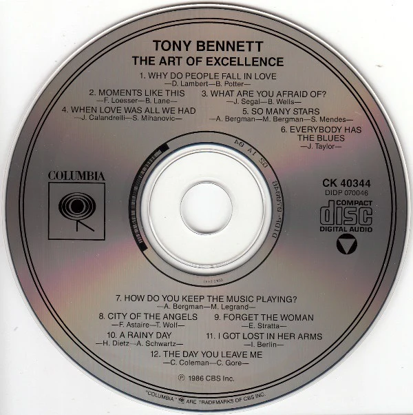 Tony Bennett - The Art Of Excellence (CD) - Image 5