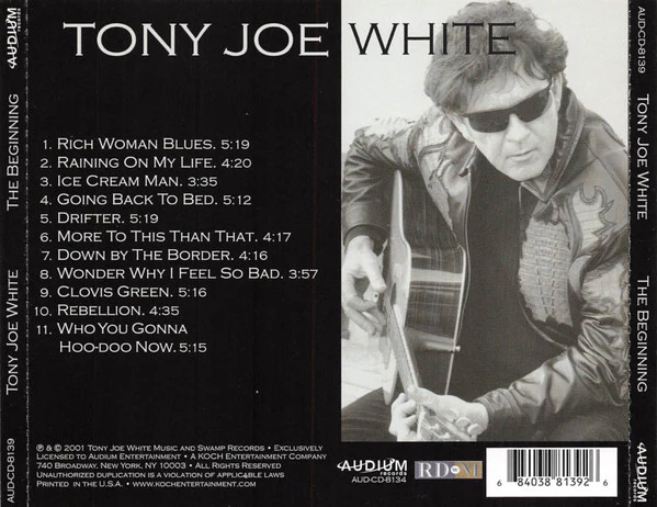 Tony Joe White - The Beginning (CD) - Image 2
