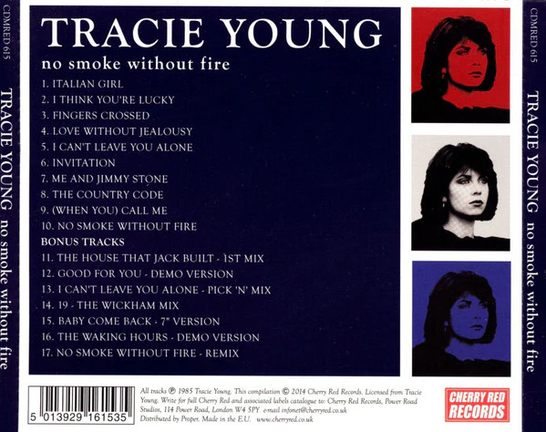 Tracie Young - No Smoke Without Fire (CD) - Image 2