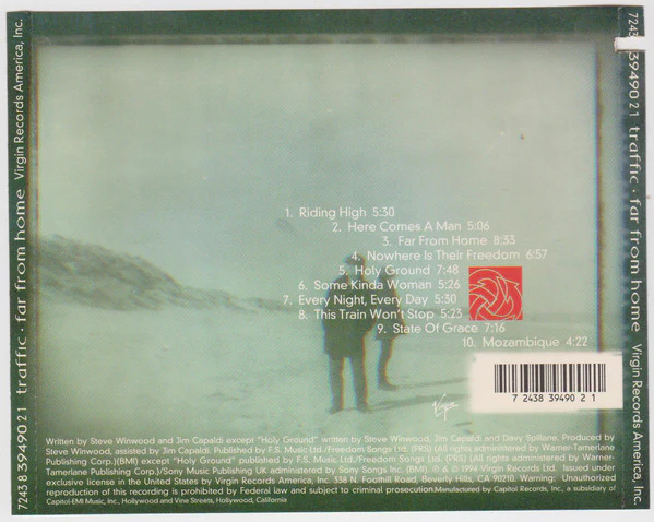 Traffic - Far From Home (CD) - Image 4