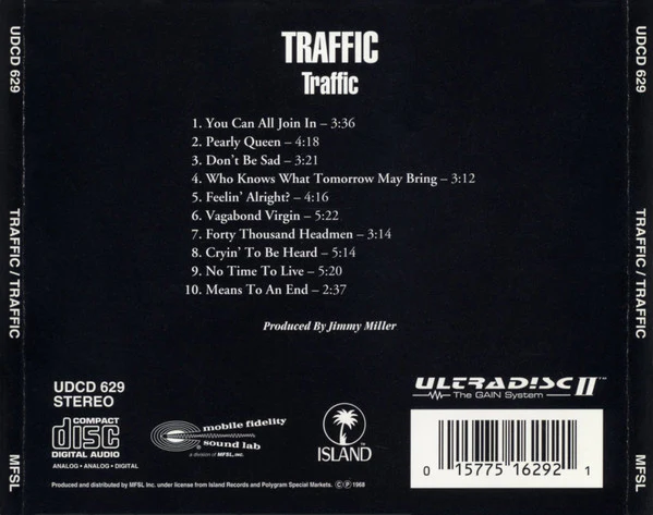 Traffic - Traffic (CD) - Image 3