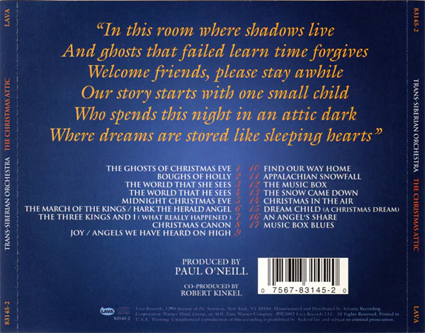 Trans-Siberian Orchestra - The Christmas Attic (CD) - Image 2
