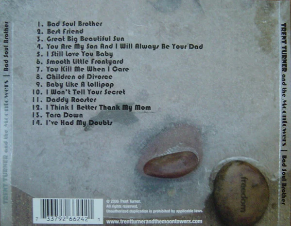 Trent Turner And The Moontowers - Bad Soul Brother (CD) - Image 2