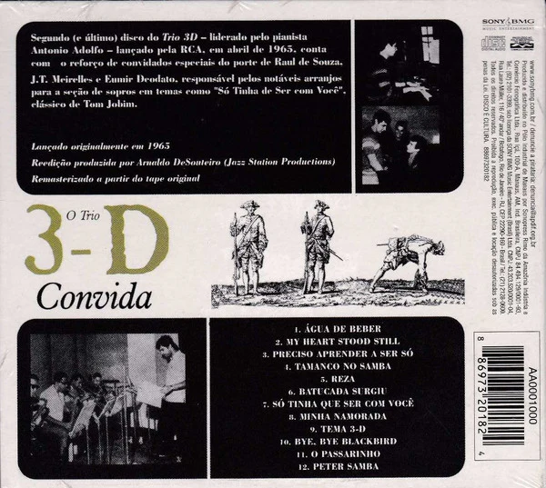 Trio 3D - O Trio 3-D Convida (CD) - Image 2