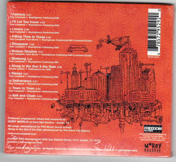 Troy Campbell - Long In The Sun (CD) - Image 2