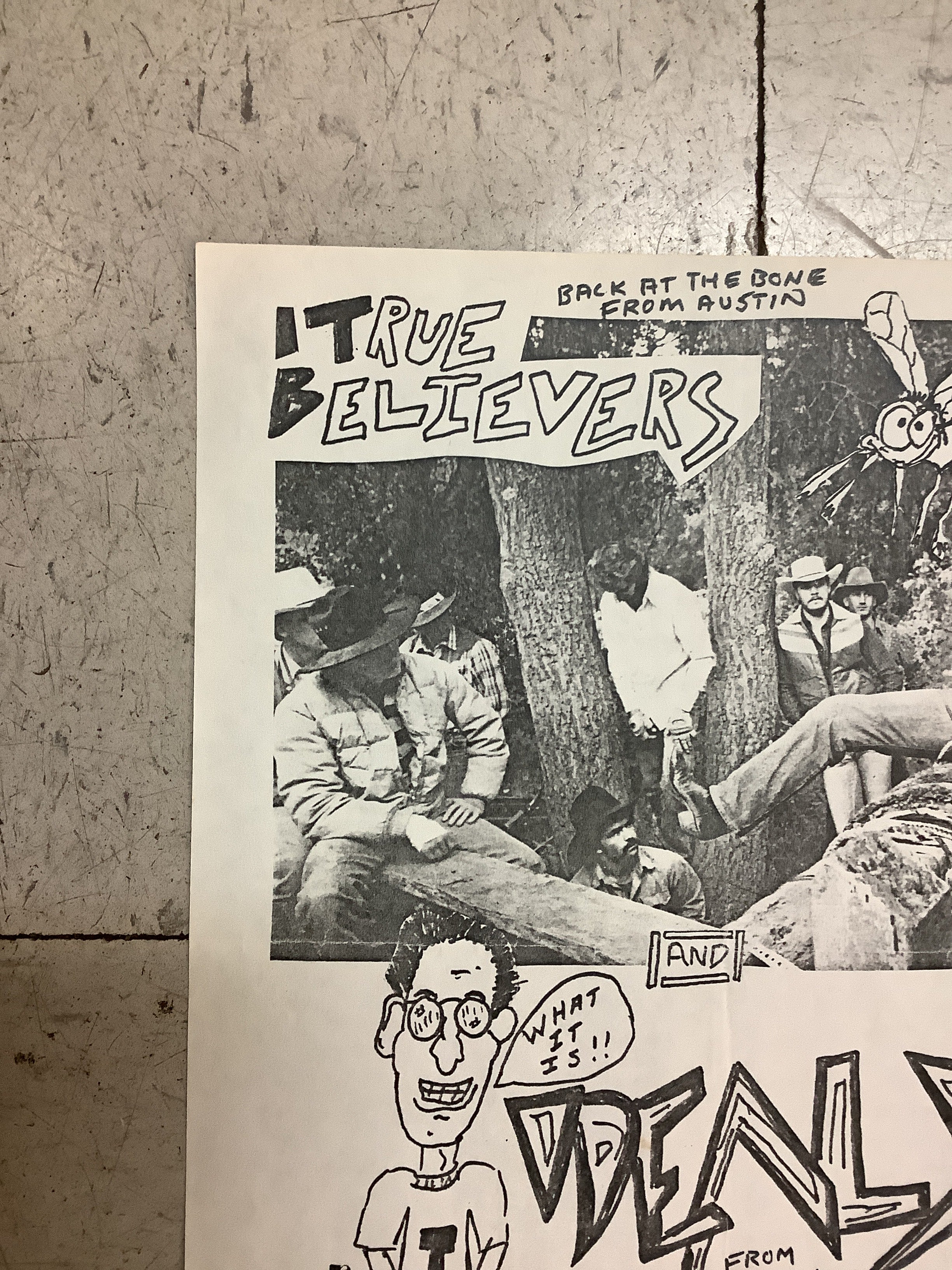 True Believers at Bone Club (Poster) - Image 2