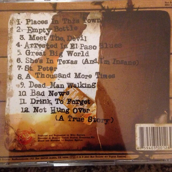 Tumbledown - Empty Bottle (CD) - Image 2