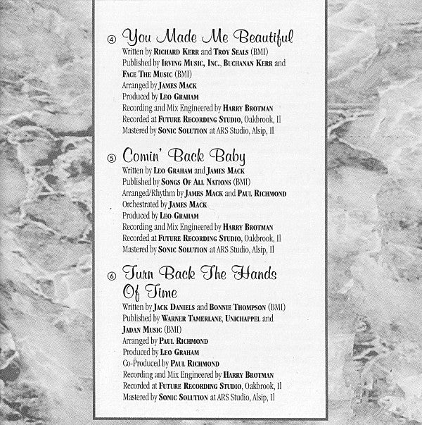 Tyrone Davis - For The Good Times (CD) - Image 5