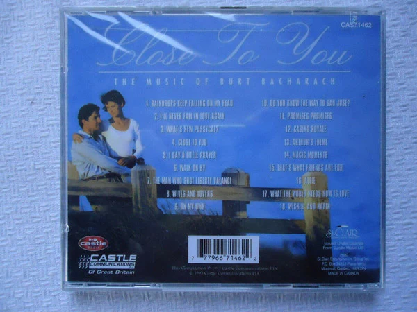 Unknown Artist - Close To You - The Music Of Burt Bacharach (CD) - Image 2