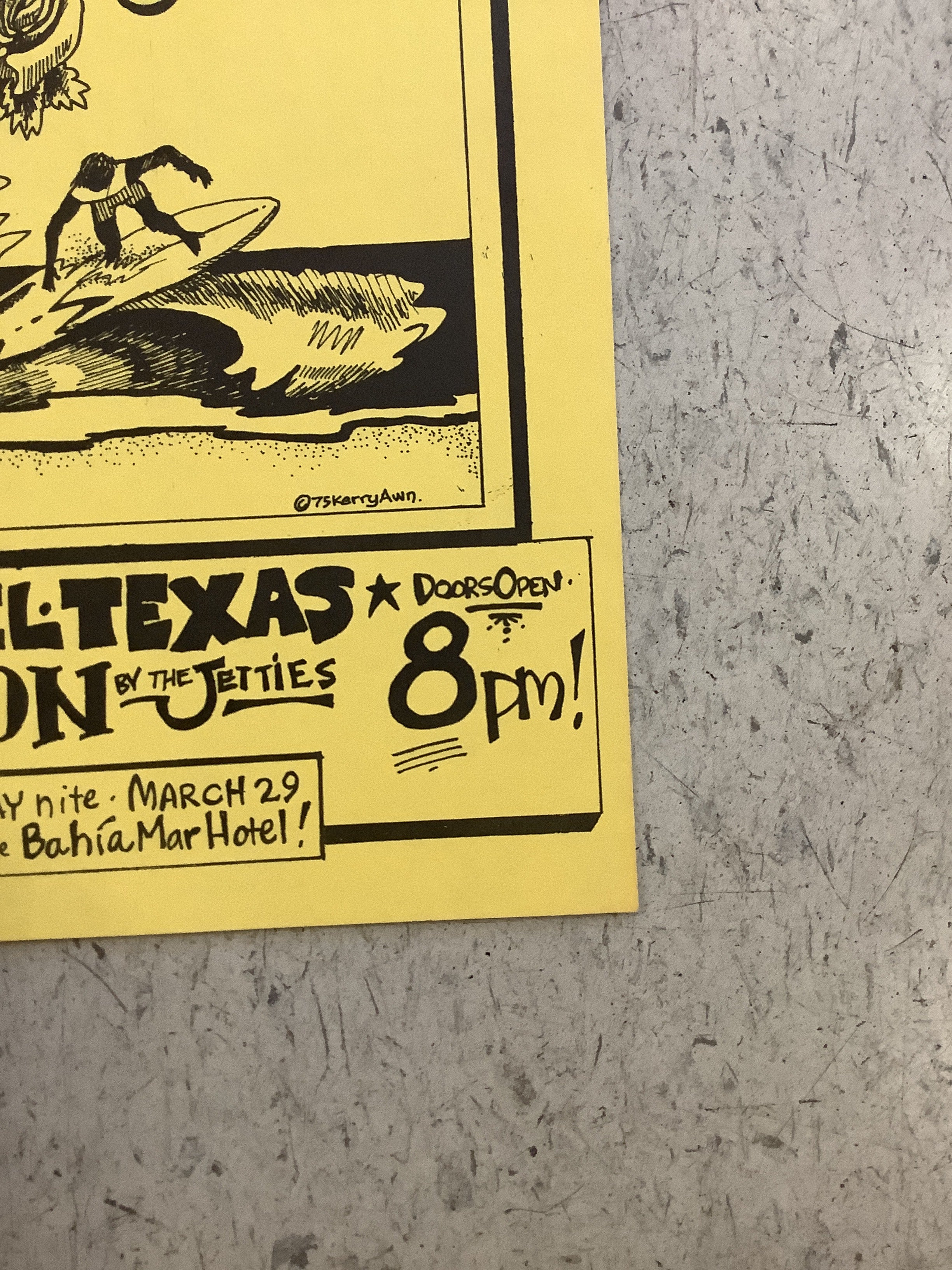 Uranium Savages at The Pavilion by The Jetties - 1975 (Poster) - Image 4