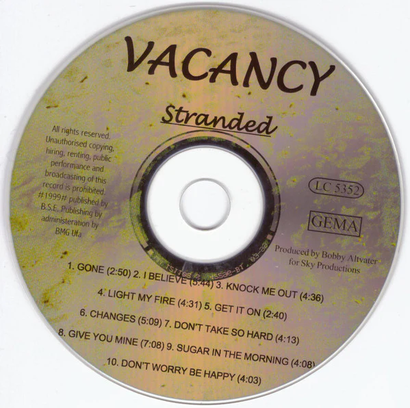 Vacancy - Stranded (CD) - Image 3