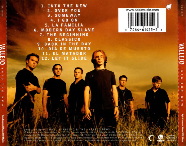 Vallejo - Into The New (CD) - Image 2
