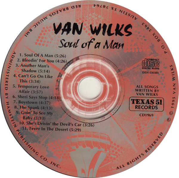Van Wilks - Soul Of A Man (CD) - Image 4