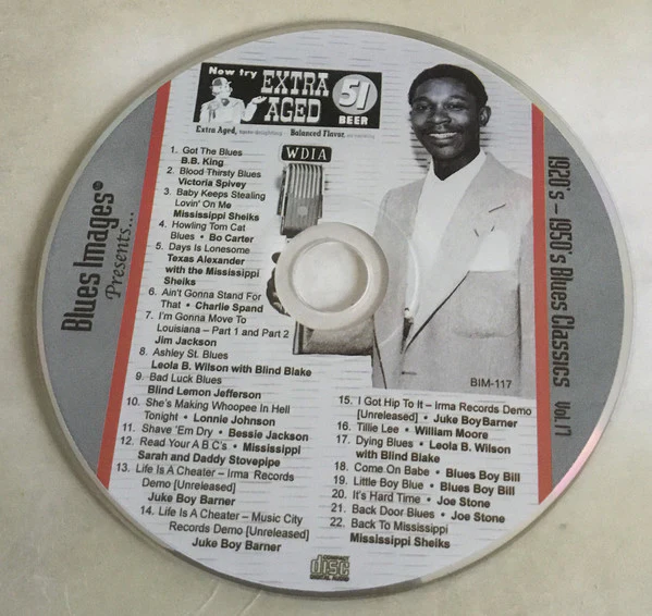 Various - 16 Classic Blues Songs From The 1920’s (Plus 6 Post War Rarities) Vol. 17 (CD) - Image 4