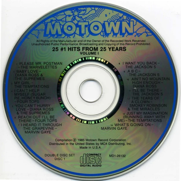 Various - 25 #1 Hits From 25 Years (CD) - Image 3