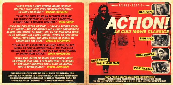 Various - Action! (15 Cult Movie Classics) (Mojo Presents A Bespoke Collection Of Big Screen Nuggets) (CD) - Image 4