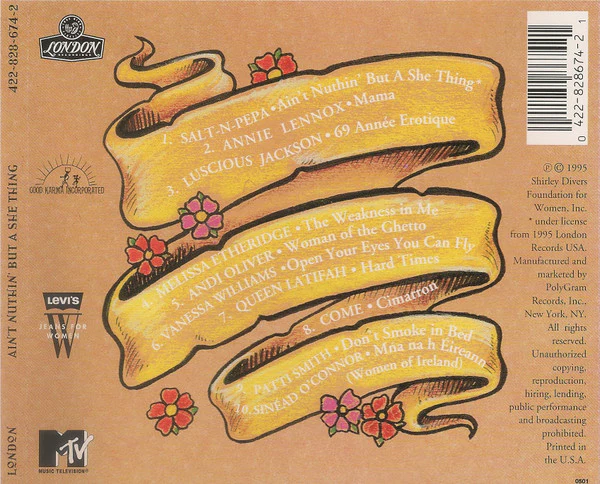 Various - Ain't Nuthin' But A She Thing (CD) - Image 2
