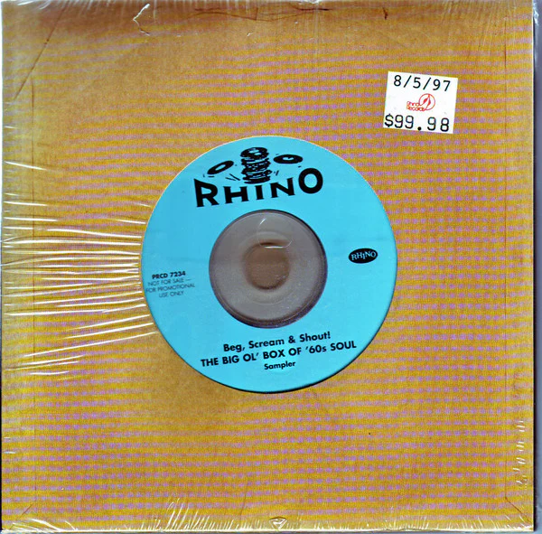 Various - Beg, Scream & Shout: The Big Ol' Box Of '60s Soul Sampler (CD)